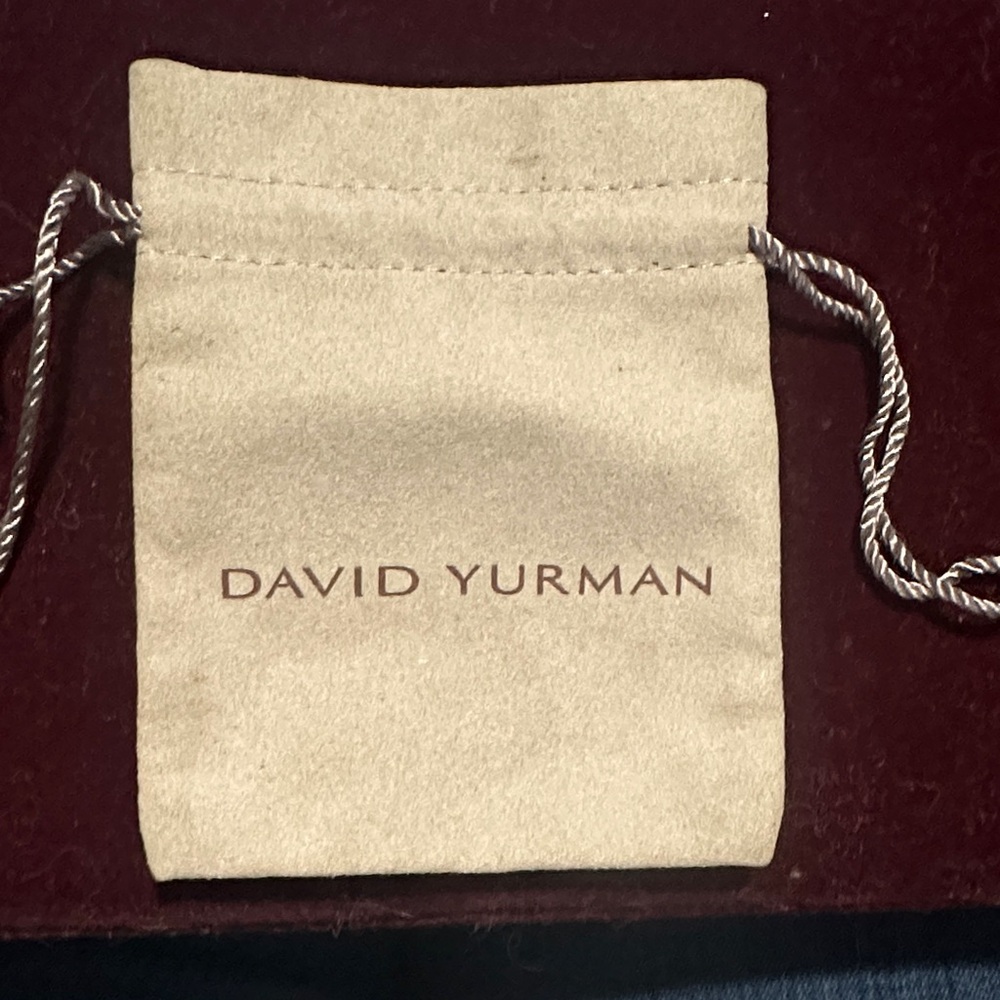 David Yurman Tan Jewelry Pouch bag